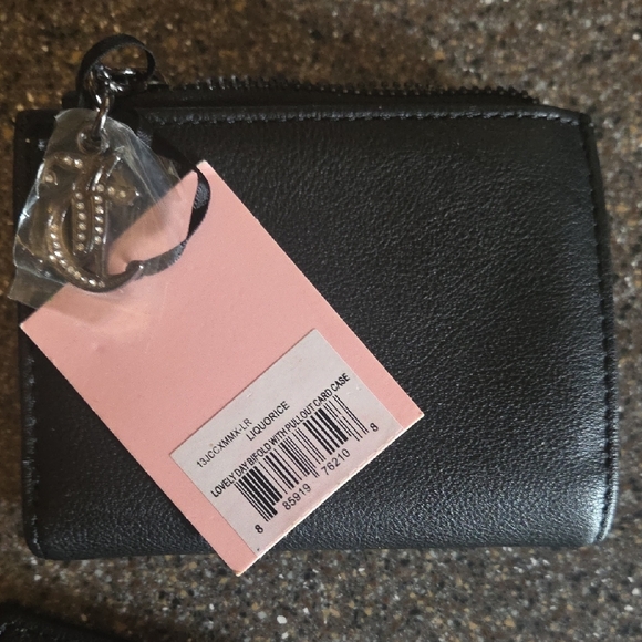 Brand NEW Juicy Couture Black Studded Card Holder✨️✨️ - Picture 3 of 4